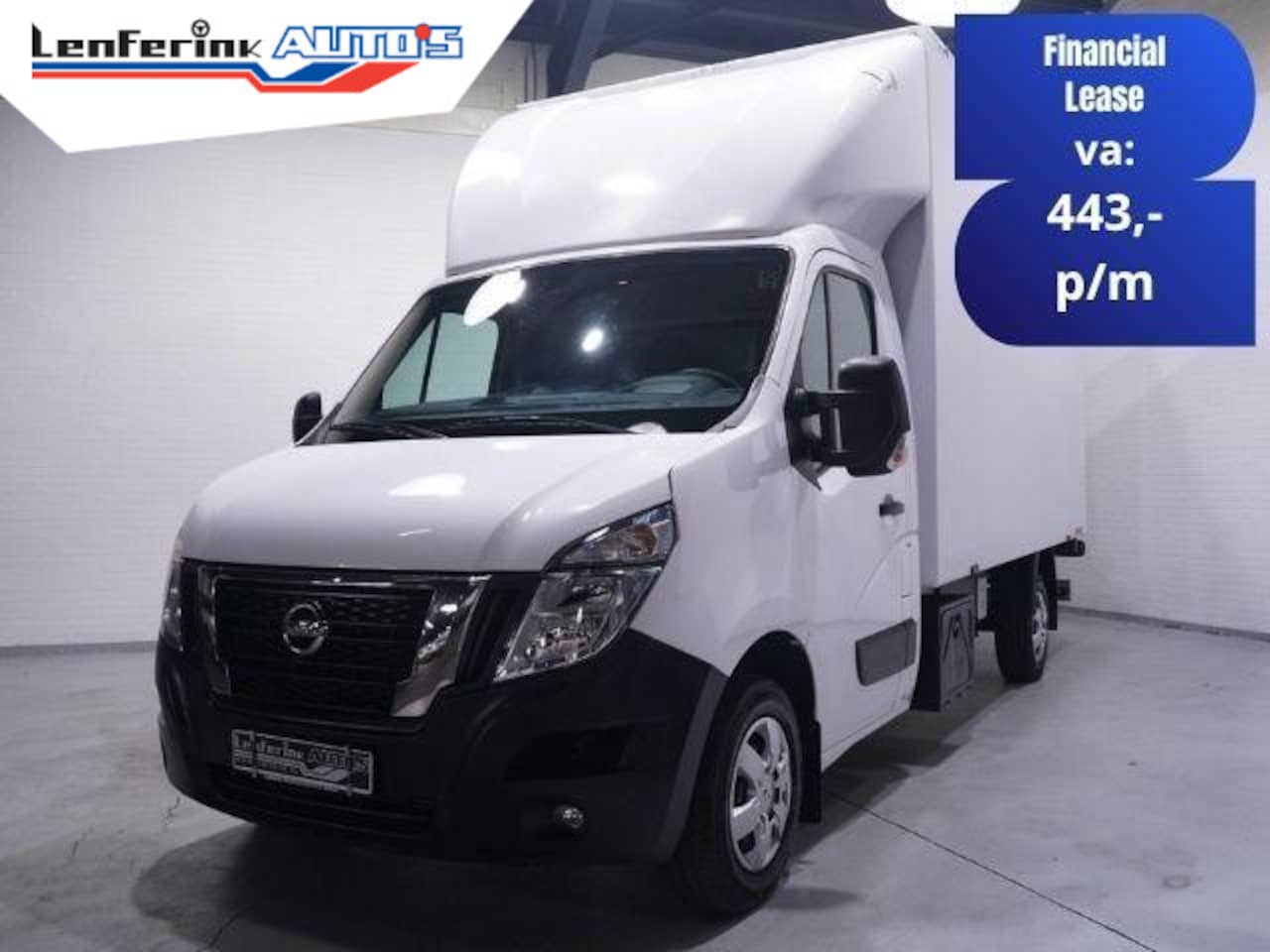 Nissan Interstar - 2.3 DCi 165 pk Bakwagen met Laadklep Airco, Apple Carplay, Camera, Cruise Control, 3-Zits - AutoWereld.nl