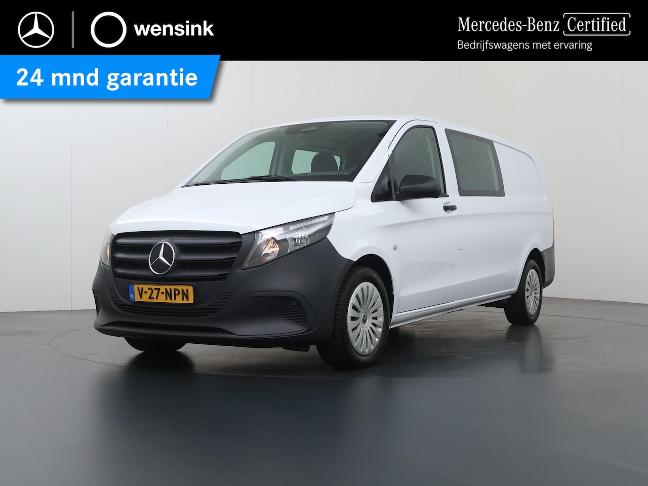 Mercedes-Benz Vito - 119 CDI | Aut. | XL L3 | Dubbele Cabine | 5-zits | Stoelverwarming | Navigatie | Parkeerca - AutoWereld.nl