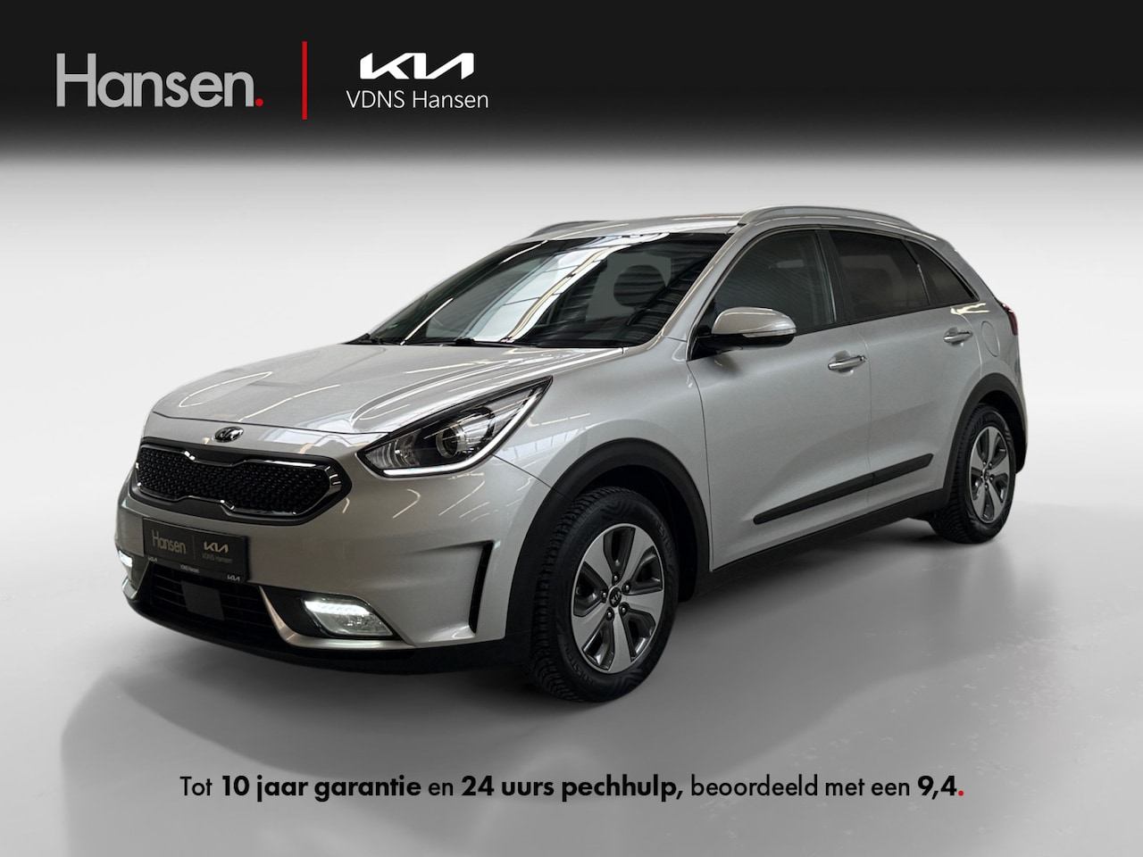 Kia Niro - 1.6 GDi Hybrid BusinessLine I Trekhaak I Leder I CarPlay I Adaptive I Camera - AutoWereld.nl