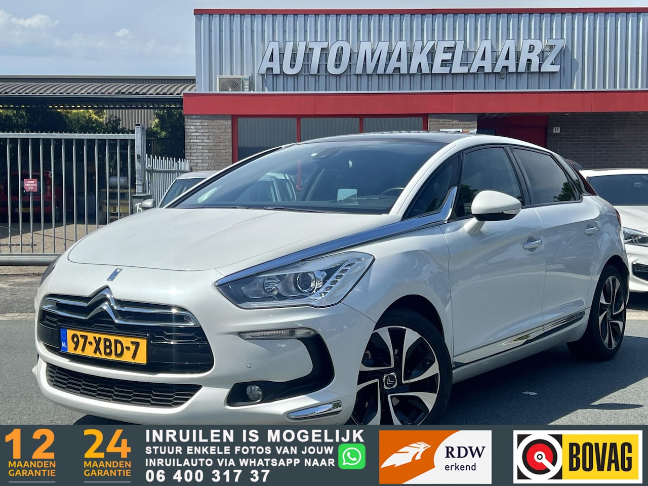 Citroën DS5 - 1.6 THP So Chic PANO LEDER KEYLESS NAP - AutoWereld.nl