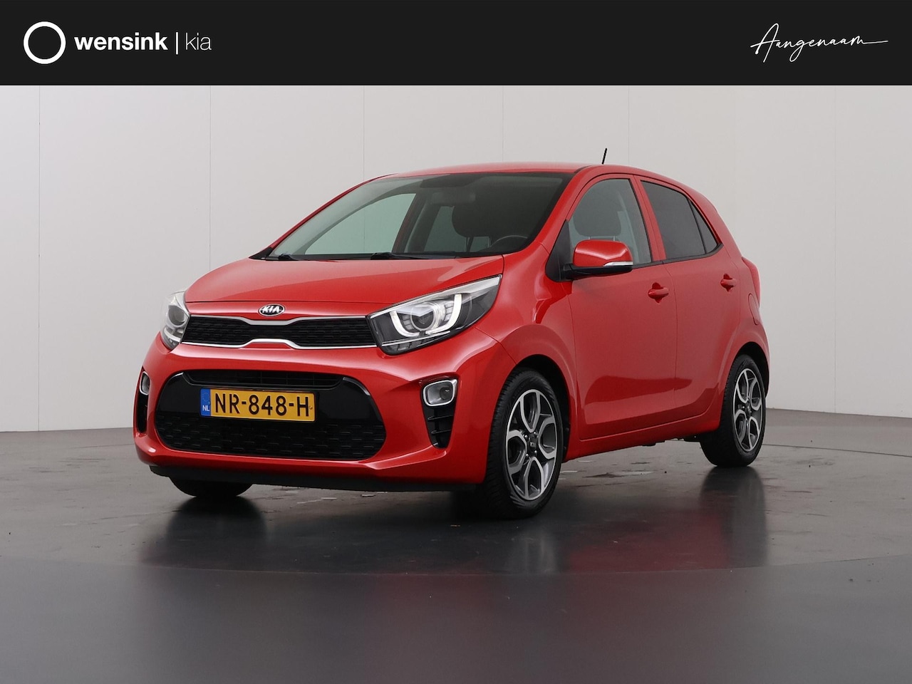 Kia Picanto - 1.0 CVVT First Edition | Navigatiesysteem | Parkeercamera | Climate Control | - AutoWereld.nl