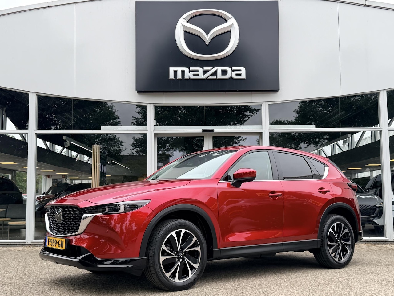 Mazda CX-5 - 2.0 e-SkyActiv-G M Hybrid 165 Exclusive-Line Mazda CX-5 2.0 SkyActiv-G 165 Exclusive-Line - AutoWereld.nl