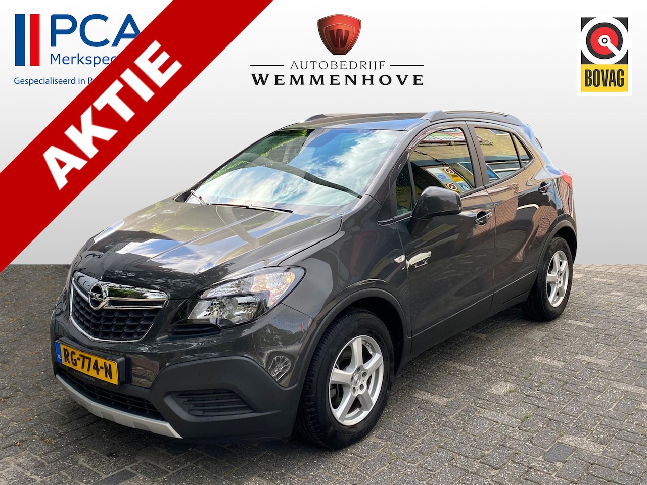 Opel Mokka - 1.6 Edition Alu wielen/Trerkhaak/Airco/CV/El.ramen - AutoWereld.nl