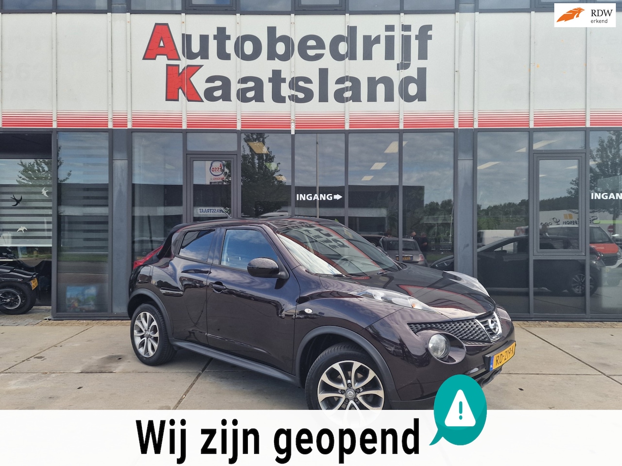 Nissan Juke - 1.6 Connect Edition - Airco - Navi - Cruise - - AutoWereld.nl