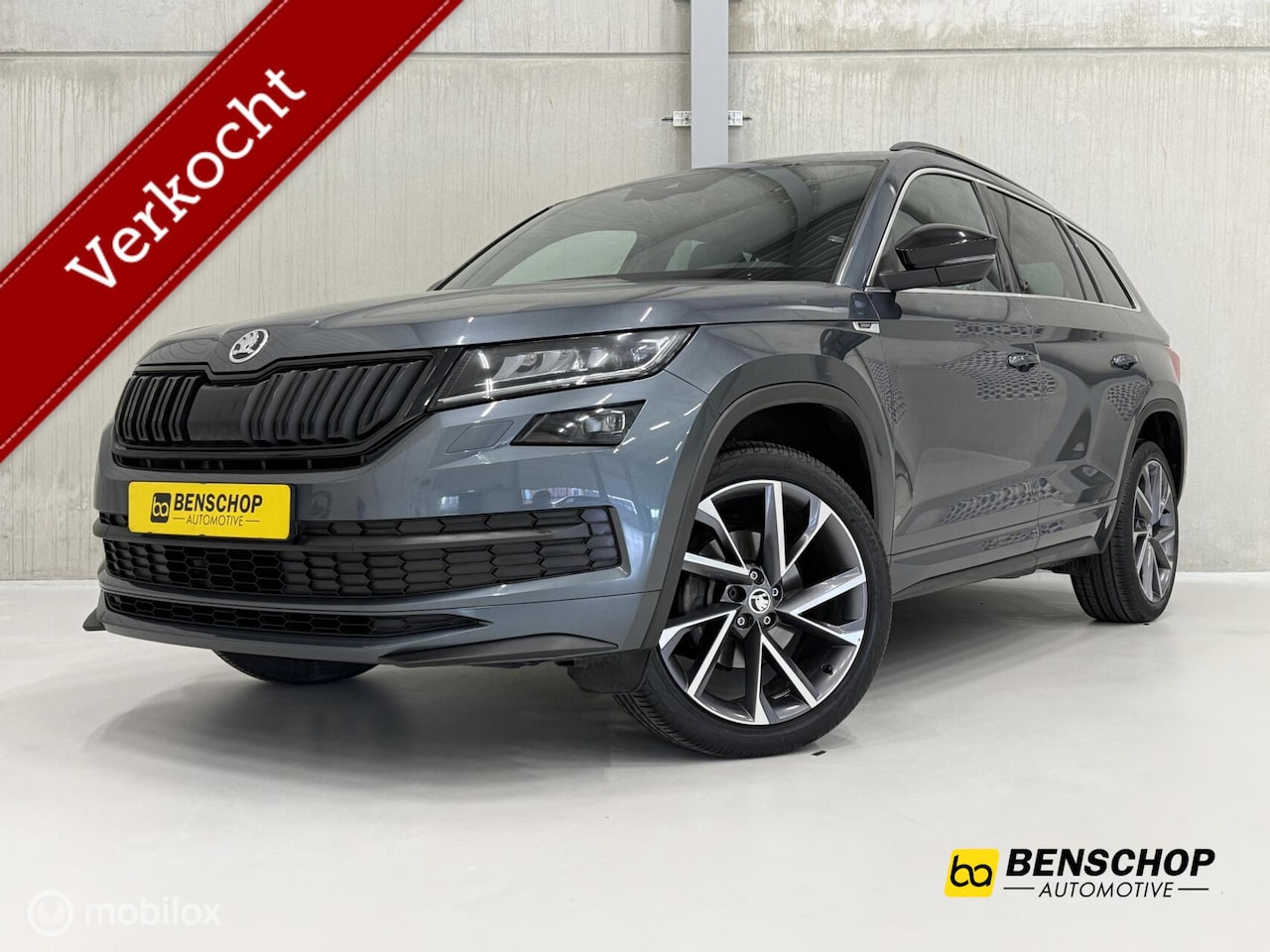 Skoda Kodiaq - 1.4 TSI 4x4 Sportline Navi Carplay Canton Camera ACC LED 20 INCH - AutoWereld.nl