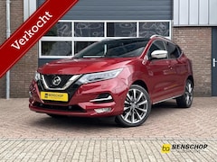 Nissan Qashqai - 1.3 DIG-T Tekna + Panodak Leer Navi 360 Camera Radar Cruise Control