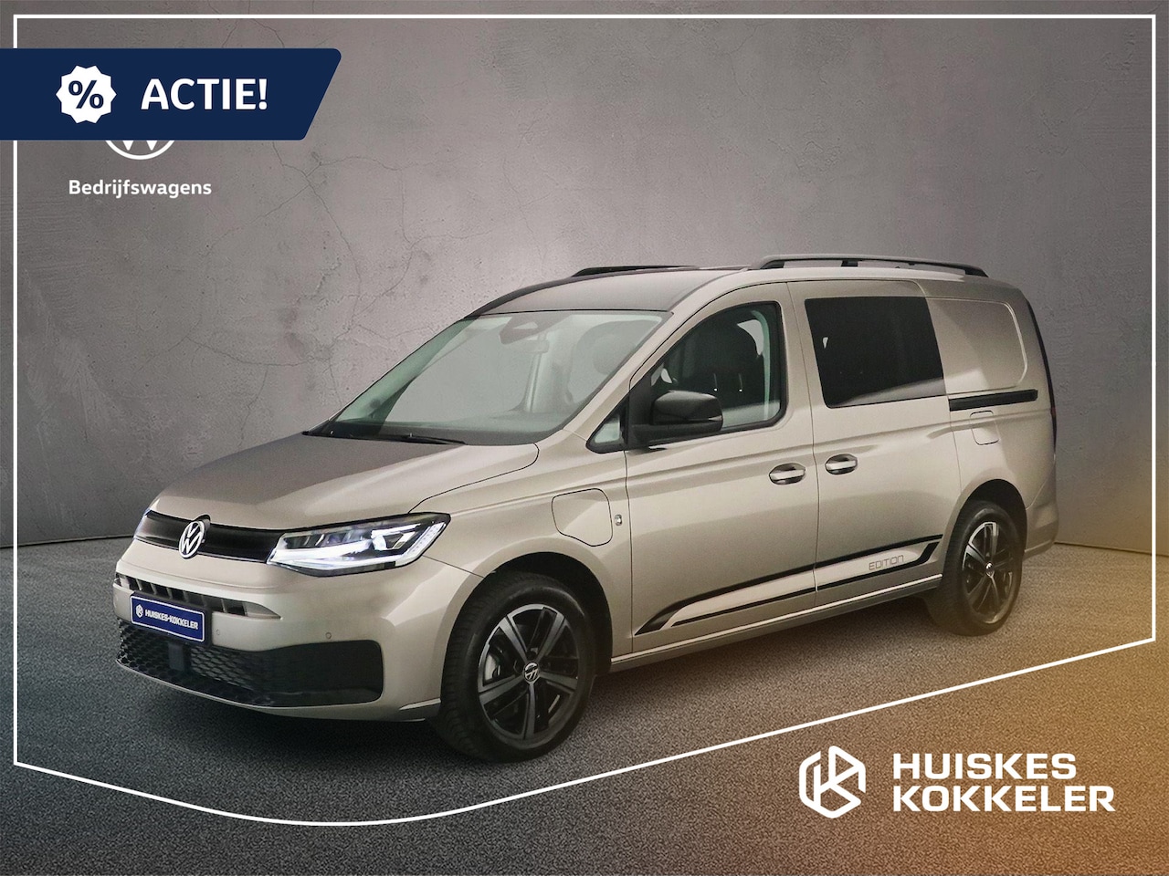 Volkswagen Caddy Maxi - Flexible 1.5 TSI DSG eHybrid PHEV Limited Edition | Trekhaak | 5-zitplaatsen opklapbare du - AutoWereld.nl