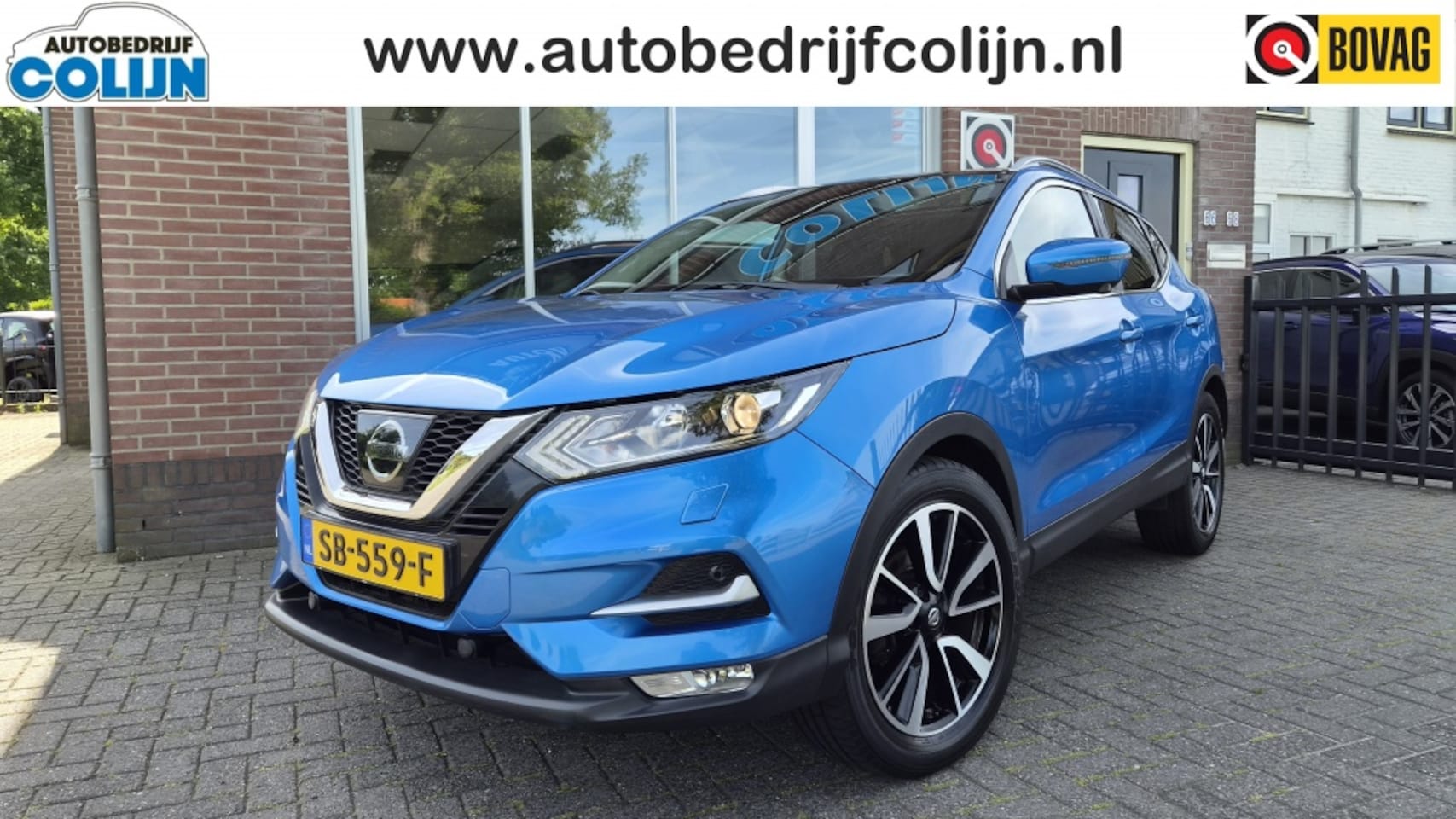 Nissan Qashqai - 1.2 Tekna 1.2 Tekna, Pano, Trekhaak, 360 Camera - AutoWereld.nl