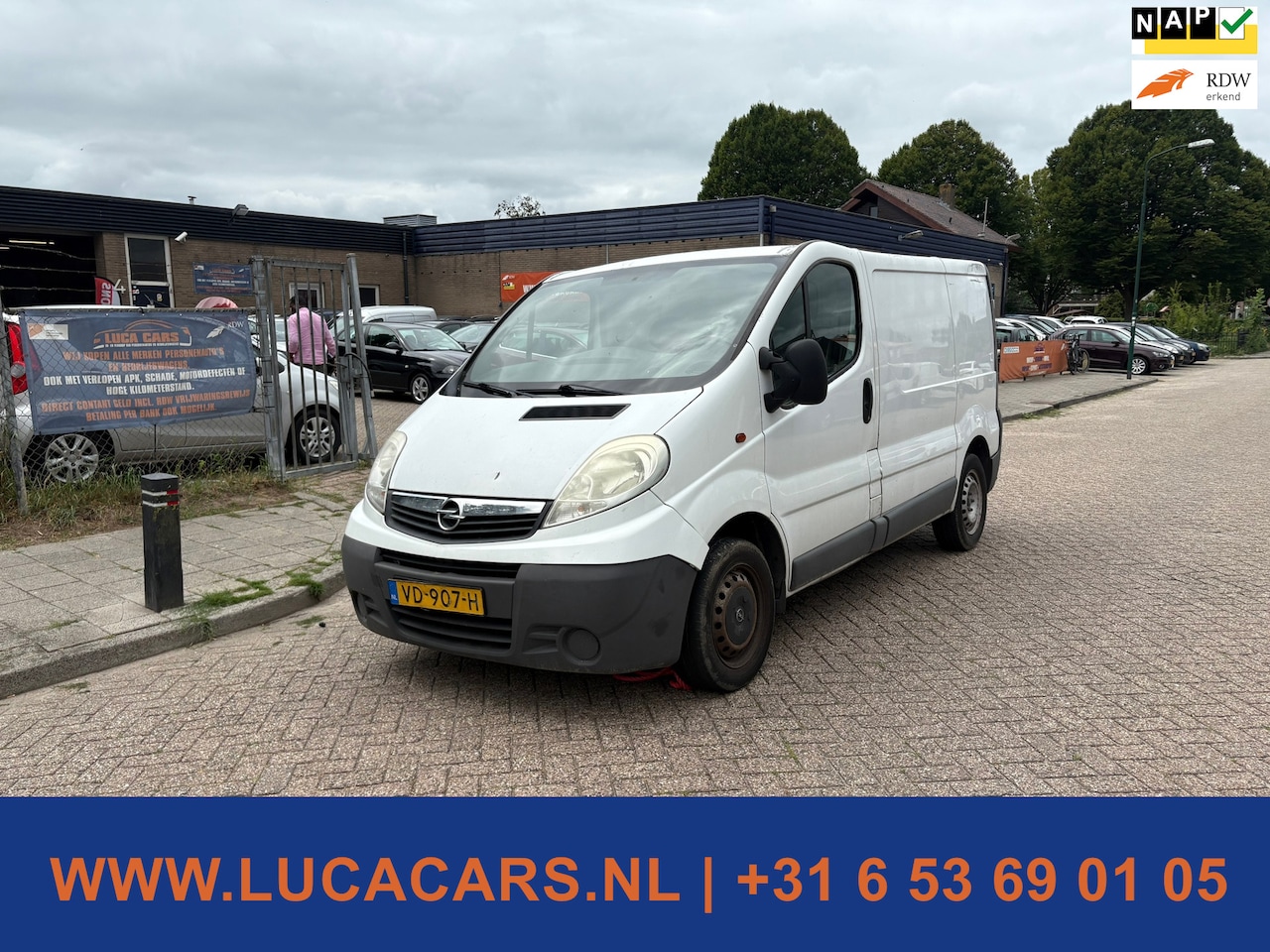Opel Vivaro - 2.0 CDTI L1H1 Motor start niet! - AutoWereld.nl