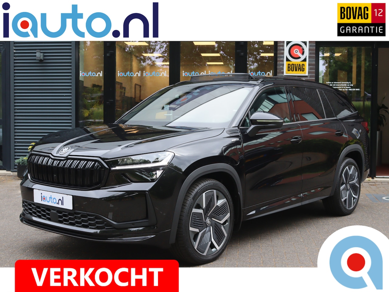 Skoda Kodiaq - 1.5 TSI PHEV Sportline Business Pano/Matrix LED/ACC/Keyless/Camera/20"/Elek. stoel/Trekhaa - AutoWereld.nl