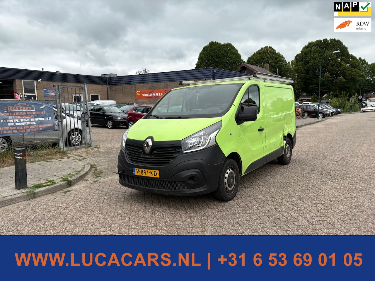 Renault Trafic - 1.6 dCi T29 L1H1 Comfort Energy Motor start niet! - AutoWereld.nl