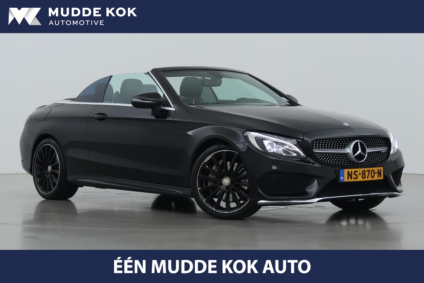 Mercedes-Benz C-klasse Cabrio - 200 Edition 1 | AMG-Line | Nekverwarming | Dodehoekassistent | Parkeerassistent | Stoelver - AutoWereld.nl