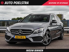 Mercedes-Benz C-klasse Estate - 180 Sport Edition Premium Plus AMG Night Edition Panoramadak Camera Navigatie LED Stoelver