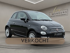 Fiat 500 - 1.2 Lounge 2019 ZWART | Panoramadak | Apple CarPlay | Benzine |