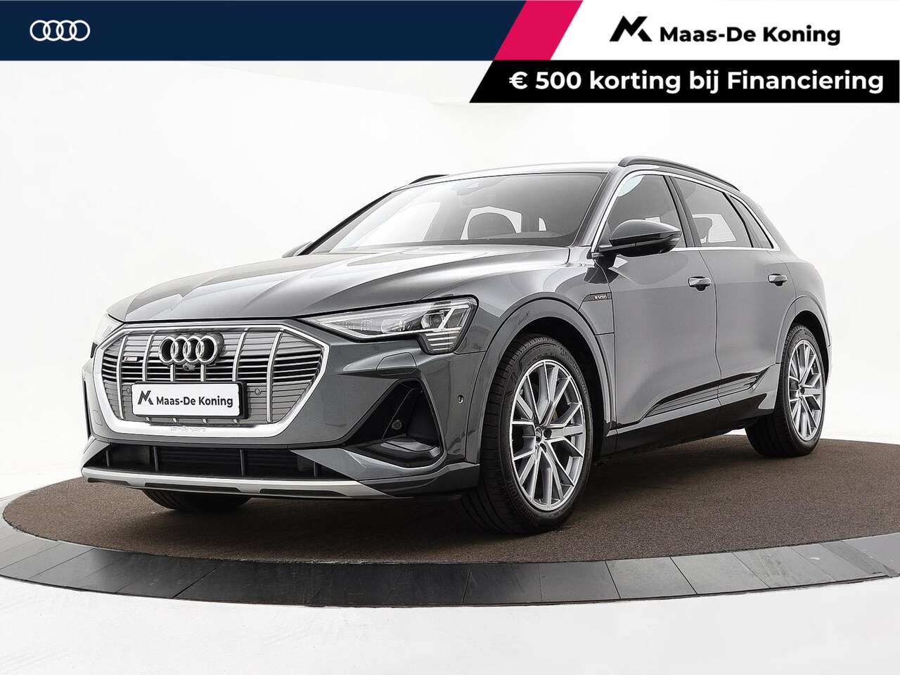 Audi e-tron - 55 408pk Quattro S edition 95 kWh · SOH 96,9% · 360 Camera · Apple/Android Car Play · Luch - AutoWereld.nl