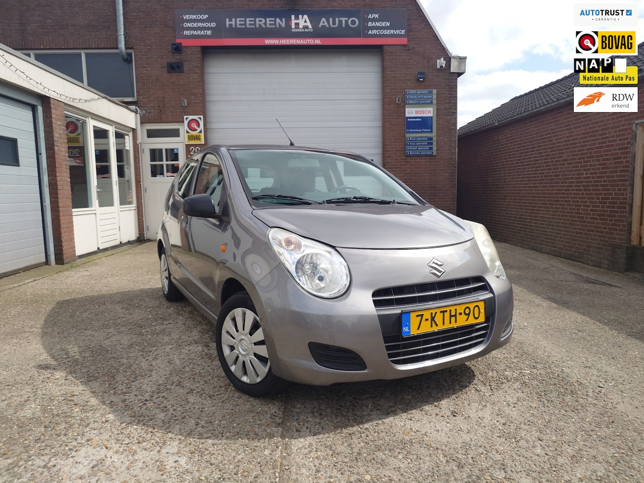 Suzuki Alto - 1.0 Comfort EASSS 1.0 Comfort EASSS, 5 deurs, Airco, 62.000km!, Dealer onderhouden - AutoWereld.nl