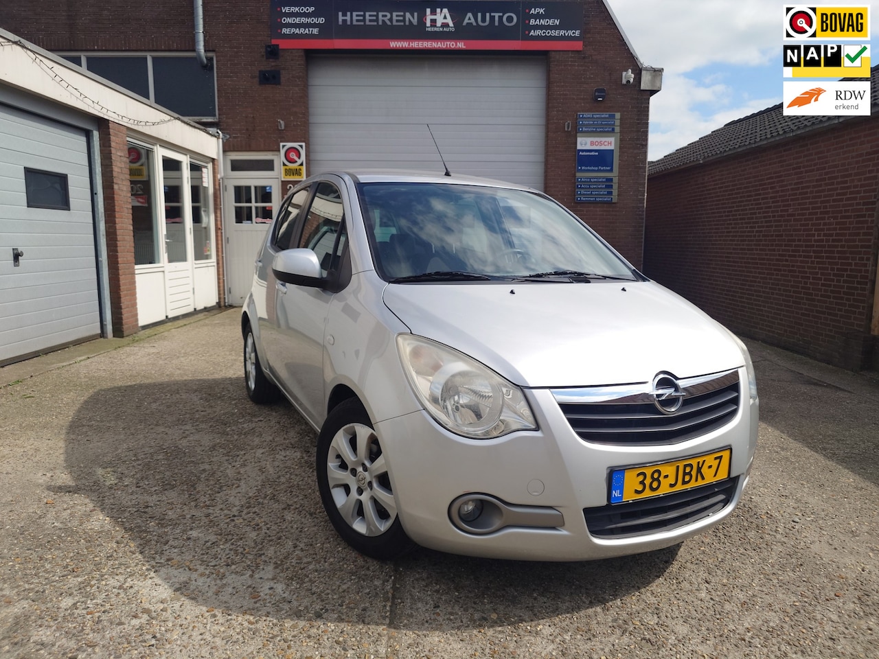 Opel Agila - 1.2 Enjoy 1.2 Enjoy, Airco, Automaat!, 35.000km!, Onderhoud compleet, 1e Eigenaar - AutoWereld.nl