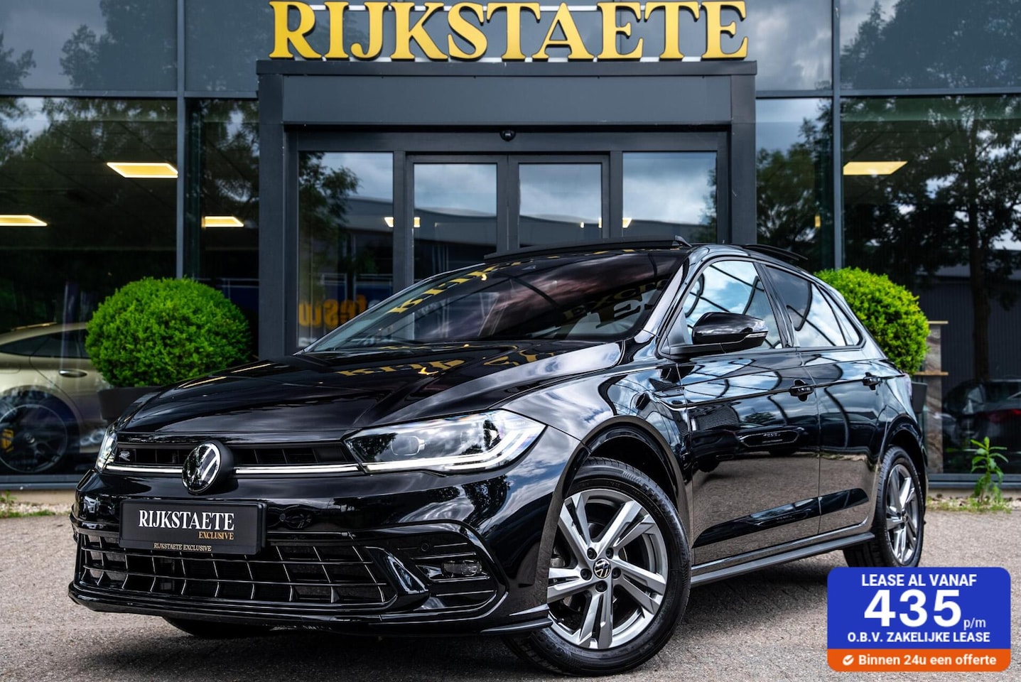 Volkswagen Polo - 1.0 TSI R-Line|PANO|IQ LED|CAMERA|ACC|SFEERV - AutoWereld.nl