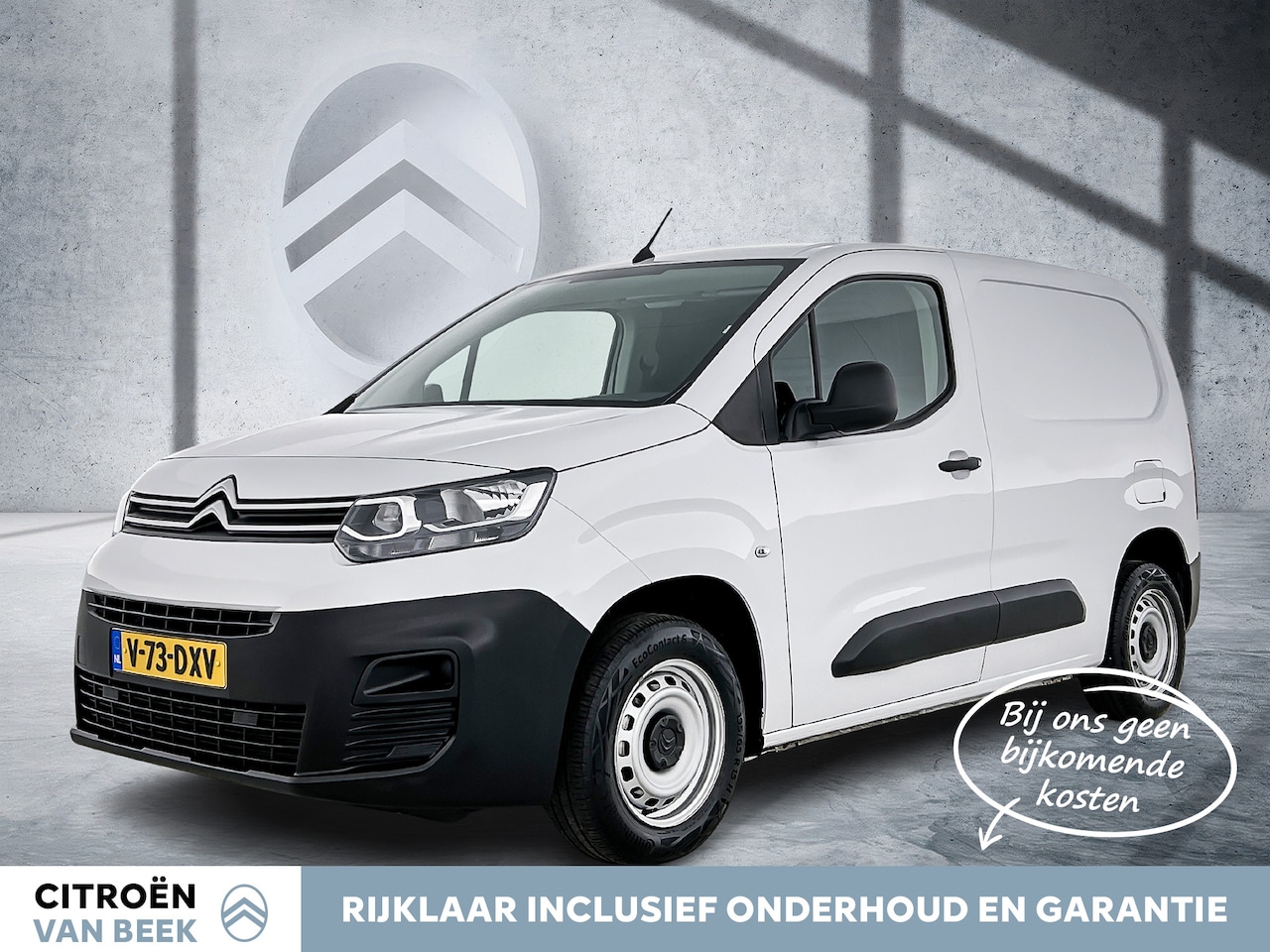 Citroën Berlingo - BlueHDi 100 pk S&S L1 | Rijklaar | Airco | Schuifdeur Rechts | Radio / Bluetooth | Cruise - AutoWereld.nl