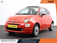 Fiat 500 C - 1.0 Hybrid Cabrio Navigatie Climate Control Cruise control Lichtmetalen velgen Apple Carpl