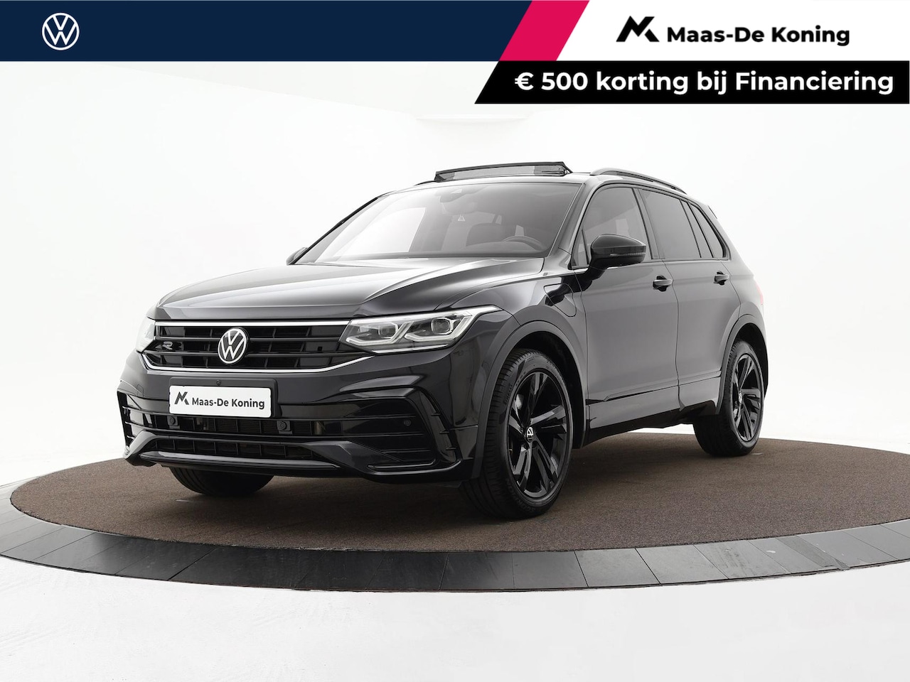 Volkswagen Tiguan - 1.4 TSI 245pk DSG eHybrid R-Line Business+ · Panoramadak · Leder · 360 Camera · IQ.Light · - AutoWereld.nl