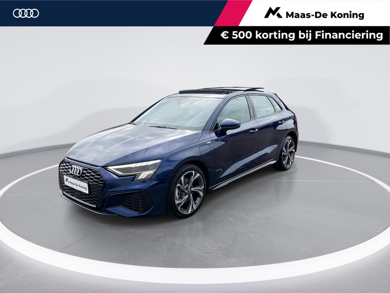 Audi A3 Sportback - 40 TFSIe 150kW/204PK S Line · Panoramadak · Leder · Camera · Apple/Android Car Play · Driv - AutoWereld.nl