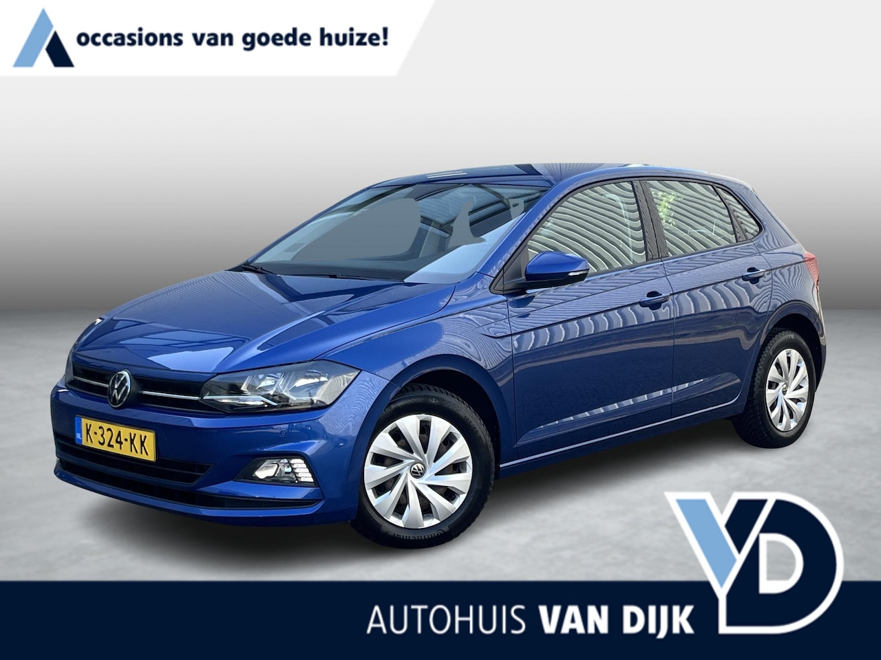 Volkswagen Polo - 1.0 TSI Comfortline Business | NL Auto/1e Eig./Navi/Camera/Clima/Adapt.Cruise/Apple CarPla - AutoWereld.nl