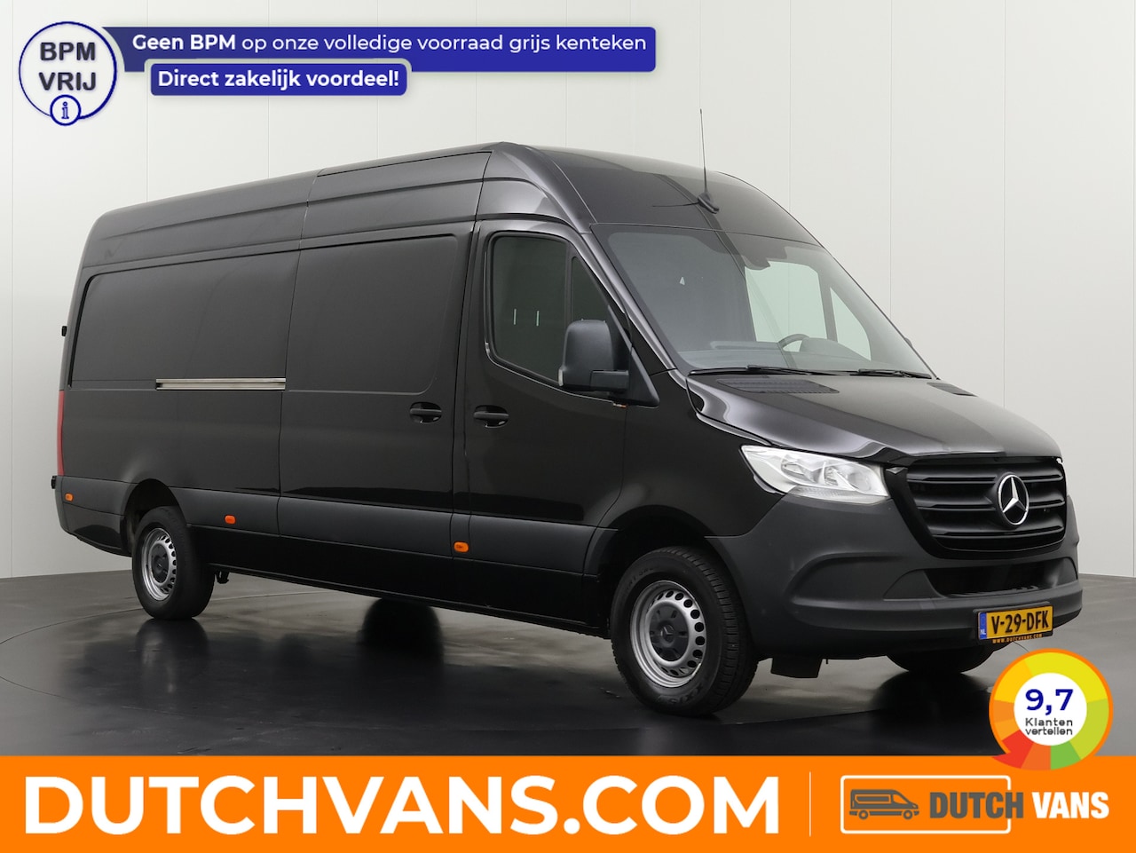 Mercedes-Benz Sprinter - 317CDI L3H2 Maxi | Multimedia | Camera | 3-Zits | Airco | Betimmering | Cruise - AutoWereld.nl
