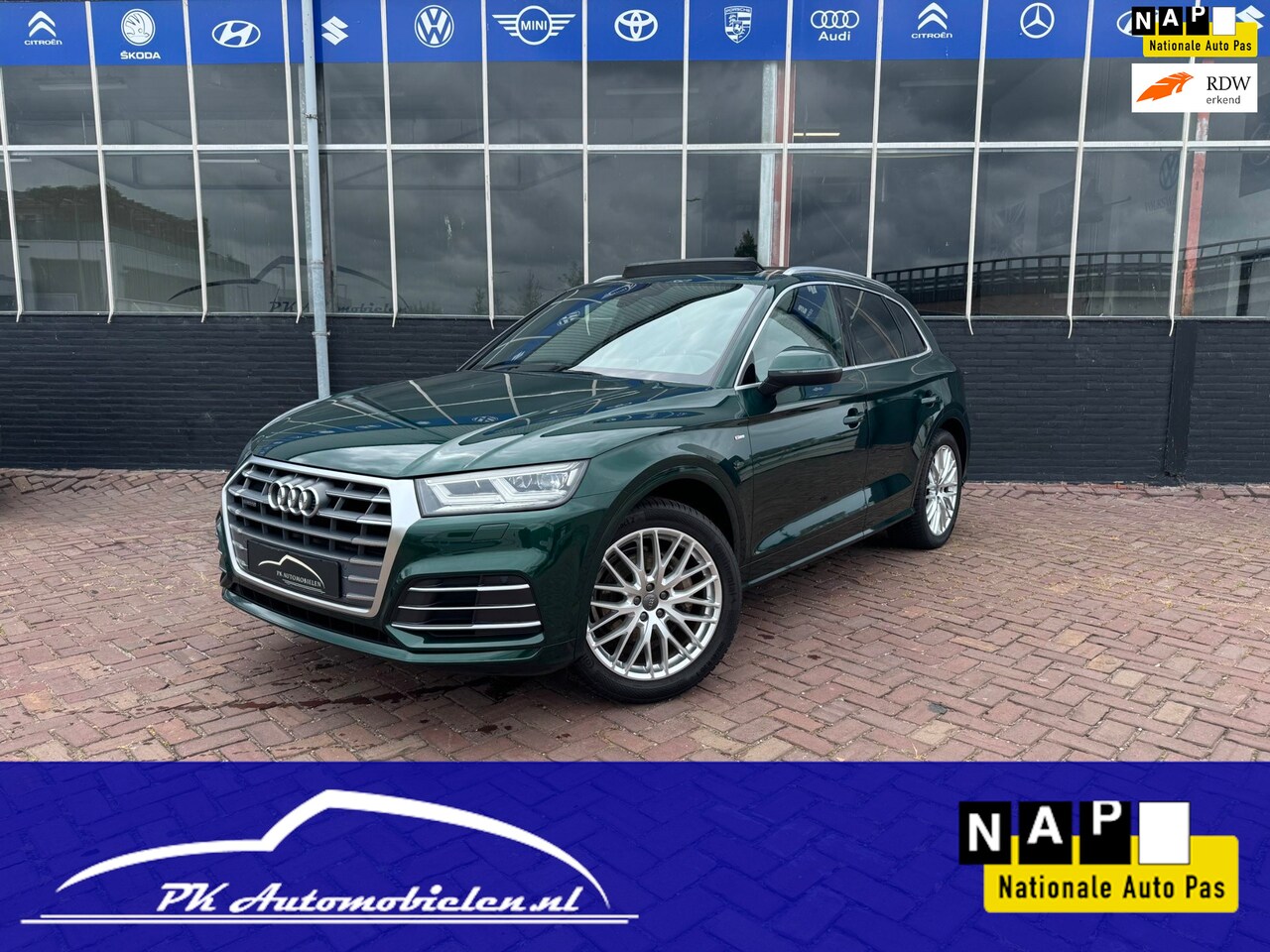 Audi Q5 - 2.0 TFSI Quattro S-Line **NAPPA LEDER + PANODAK + B&O SOUND** - AutoWereld.nl