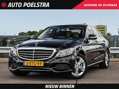 Mercedes-Benz C-klasse - 220 CDI 170 PK Aut. Exclusive Schuifdak LED Sfeerverlichting Camera Stoelverwarming Trekha