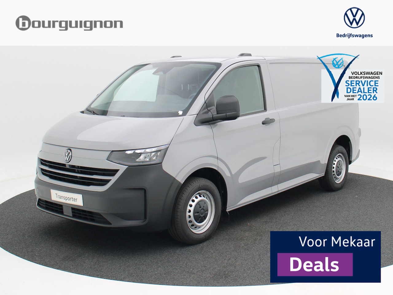 Volkswagen e-Transporter - Bedrijfswagens Bestelwagen L1 136 pk | Trekhaak | bijrijdersbank | Achterdeuren | 5 jaar g - AutoWereld.nl