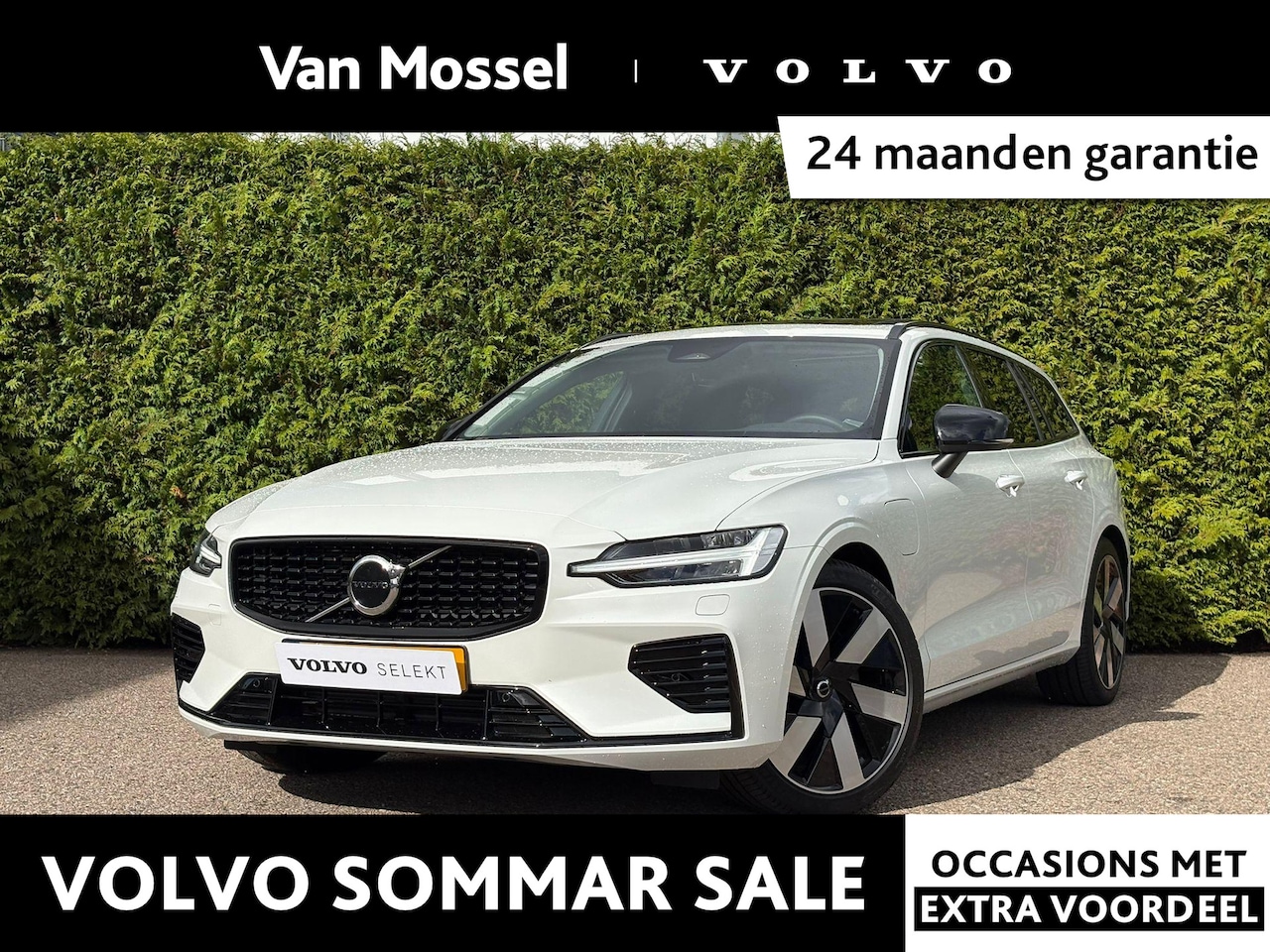 Volvo V60 - T8 Plug-in hybrid AWD Ultra Dark | Trekhaak | Panoramadak | Stoel + stuurverwarming | Harm - AutoWereld.nl