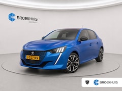 Peugeot e-208 - EV GT 350 50 kWh 3-Fase | Bruin Leder | Adaptieve Cruise | Camera | Pano | Climate Control