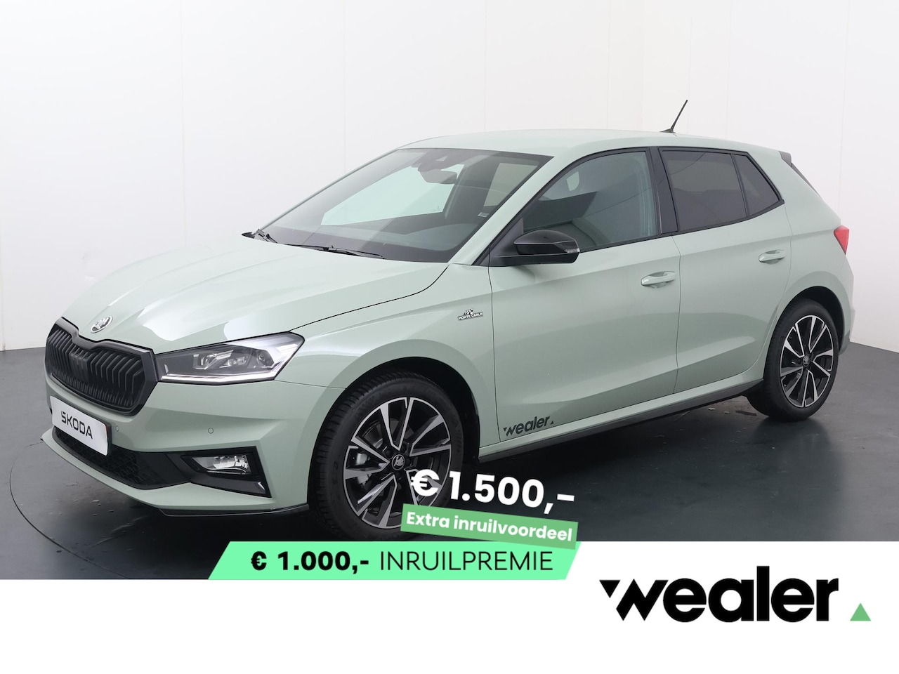 Skoda Fabia - Fabia Monte Carlo 1.0 TSI 115 PK DSG | Automaat | Full Led | Adatieve cruise control | 17" - AutoWereld.nl