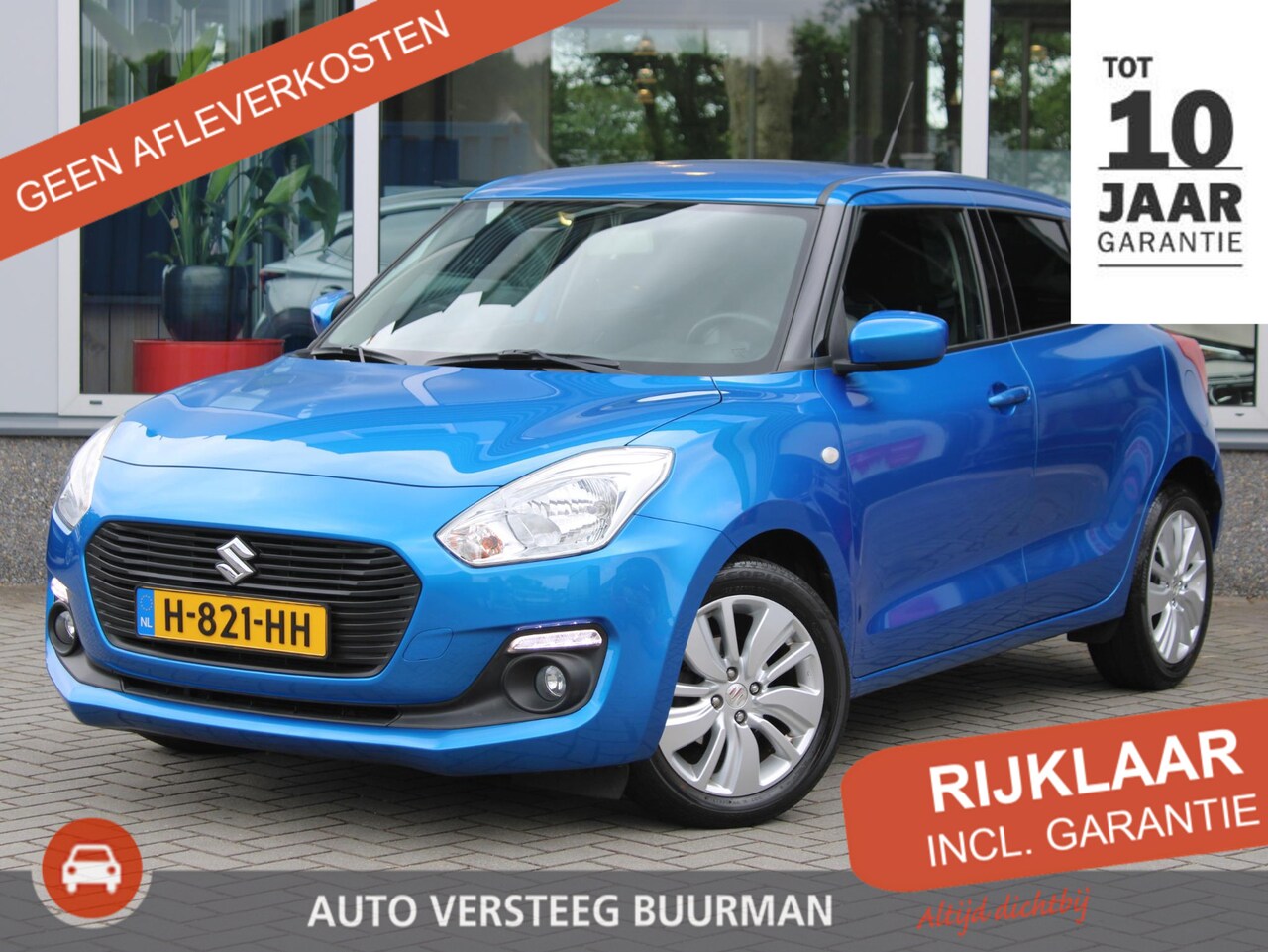 Suzuki Swift - 1.2 Smart Hybrid Select CVT Automaat 1e Eigenaar, Dealeronderhouden, Carplay/Android Auto, - AutoWereld.nl