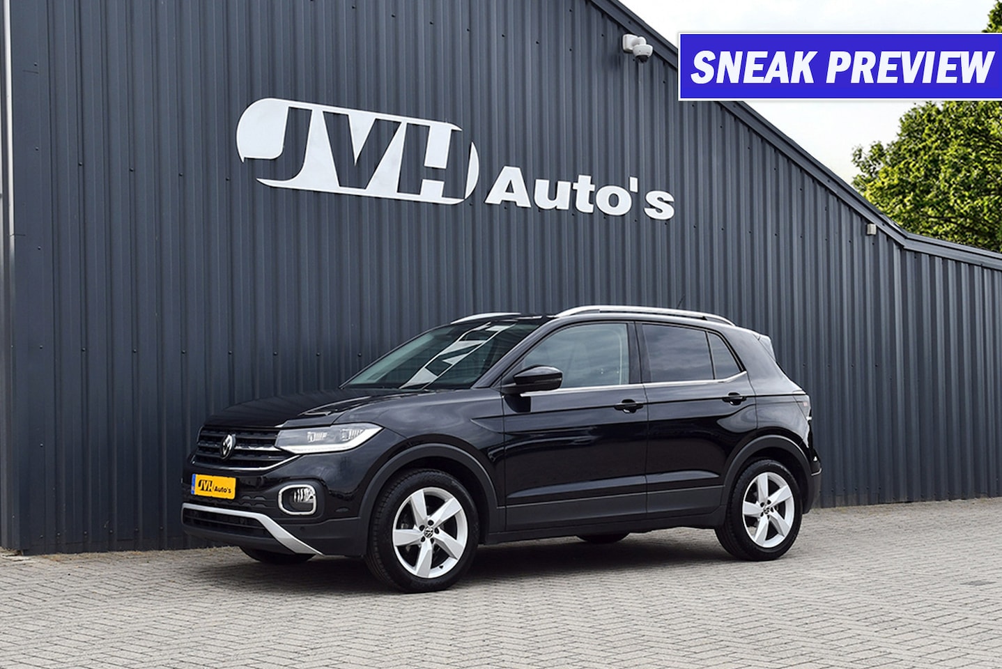 Volkswagen T-Cross - 1.5 TSi 150pk AUT/DSG Sport Style 05-2022 | 1/2Leder | Full-LED | PrG | TH - AutoWereld.nl