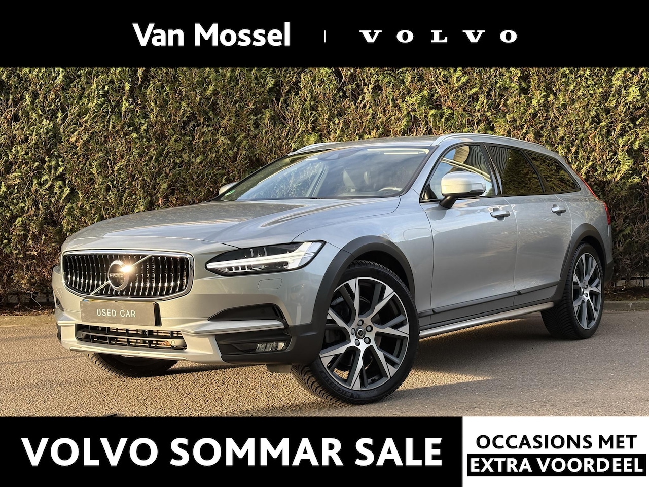Volvo V90 Cross Country - T5 90th Anniversary Edition Camera | Trekhaak | Leder | CarPlay - AutoWereld.nl