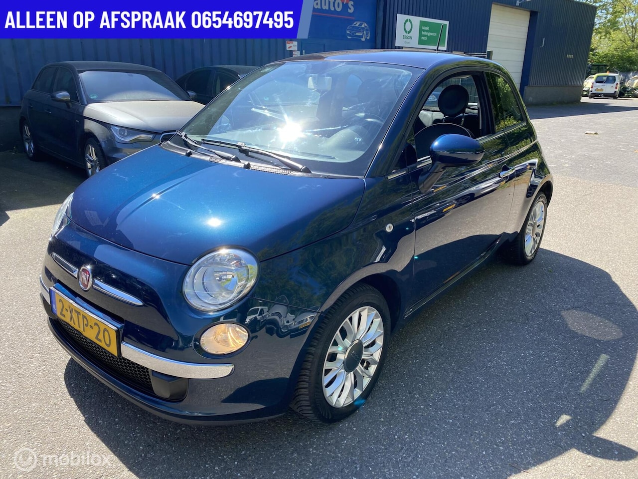 Fiat 500 - 1.3 M-Jet Lounge DIESEL AIRCO PANORAMADAK - AutoWereld.nl