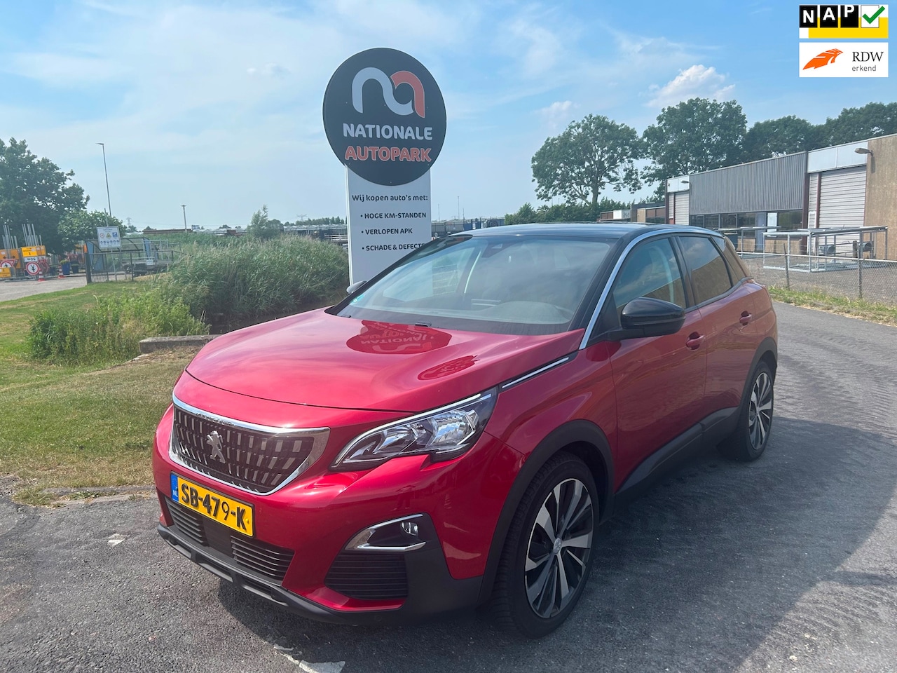 Peugeot 3008 - | 2018| 1.2 PureTech Blue Lease Executive | Automaat | APK - AutoWereld.nl