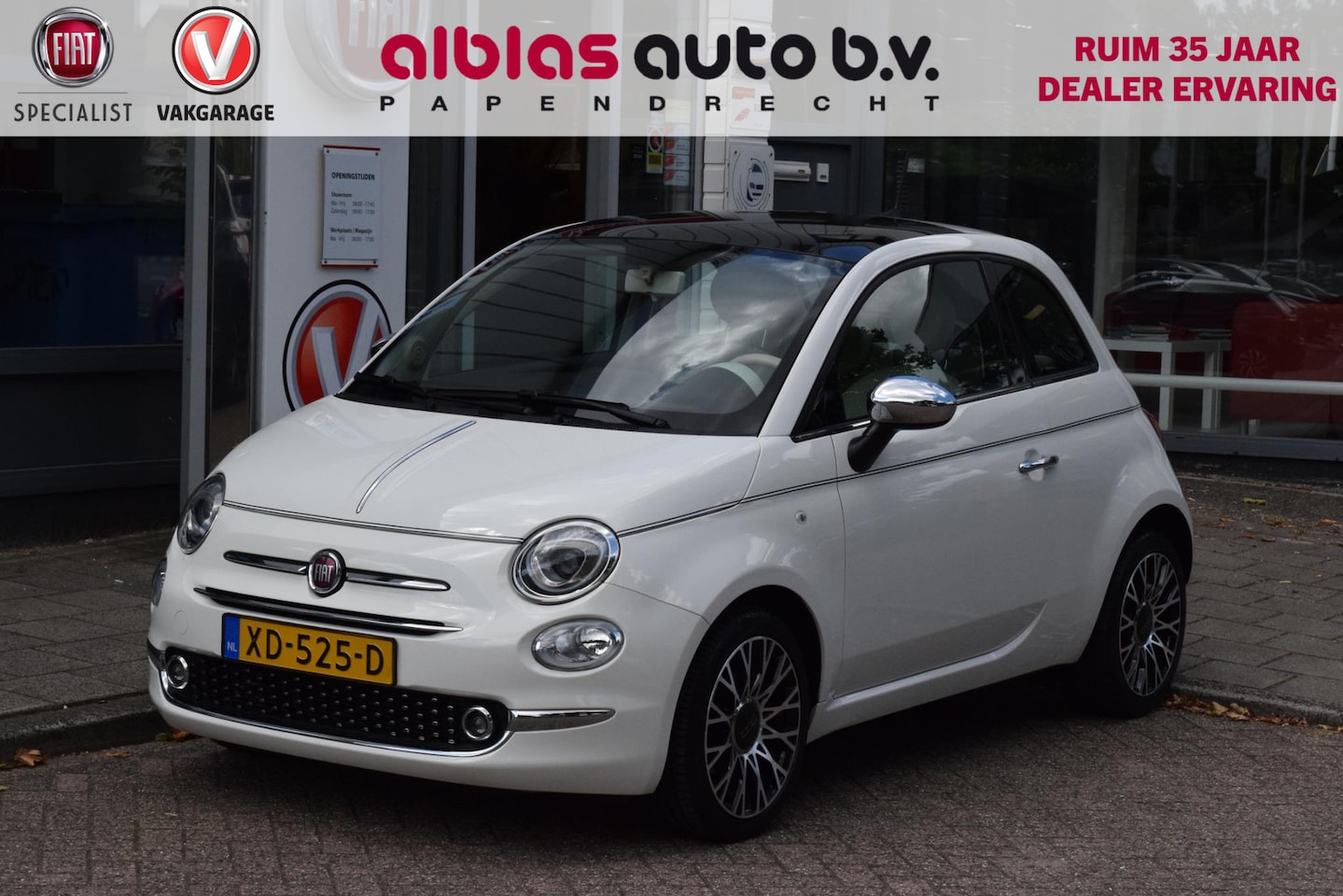 Fiat 500 - 0.9 TwinAir Turbo Collezione|Carplay|TFT|Clima - AutoWereld.nl