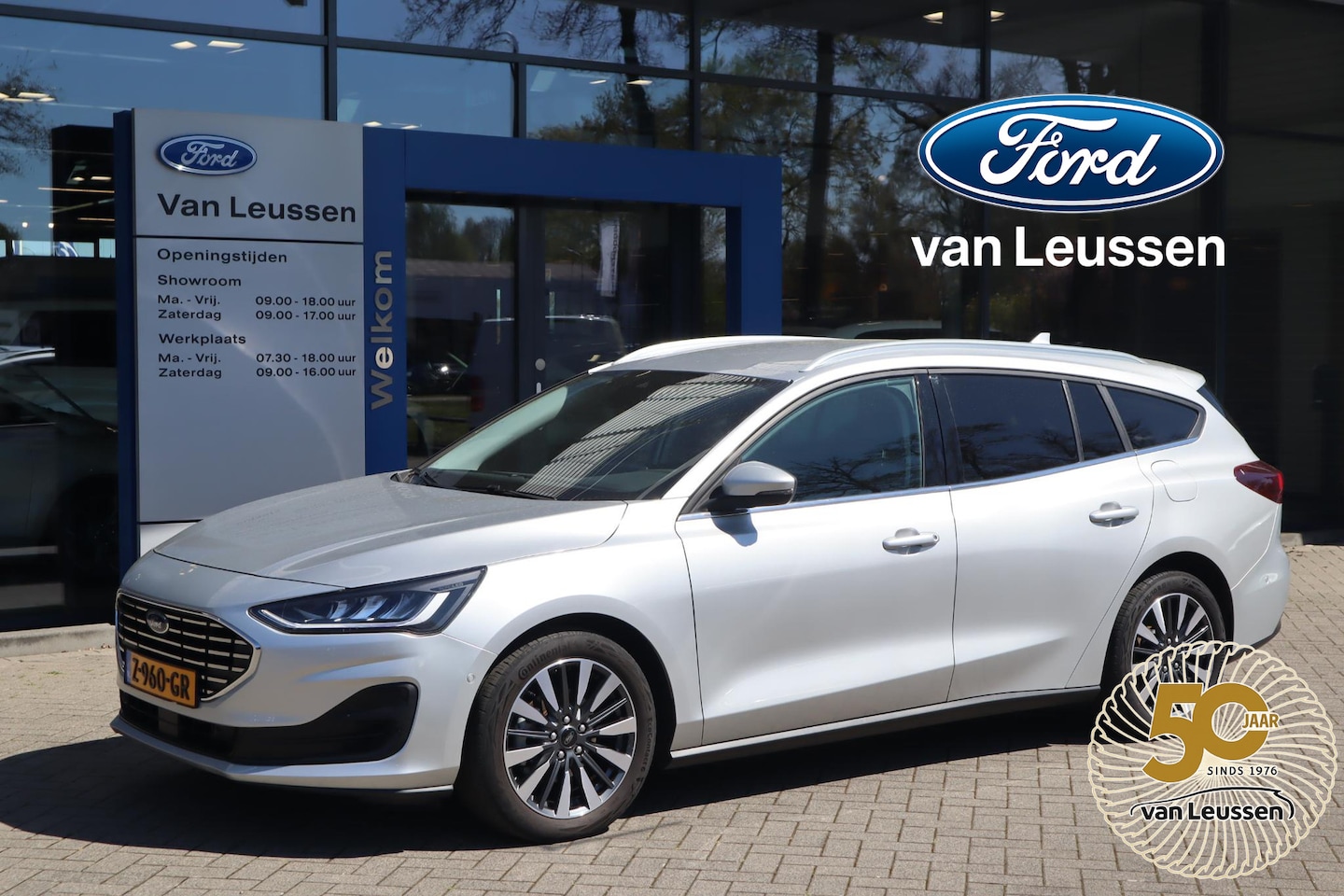 Ford Focus Wagon - 125PK HYBRID TITANIUM-X VIRTUAL-COCKPIT B&O AUDIO CLIMA P-SENSOREN 17"LMV LED CAMERA WINTE - AutoWereld.nl