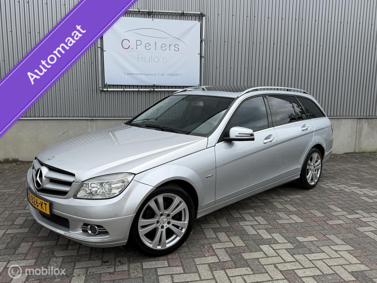 Mercedes-Benz C-klasse Estate - 180 Avantgarde Automaat 2011 / Schuifdak / Stoelverwarming / Navi / Bluetooth / NAP - AutoWereld.nl