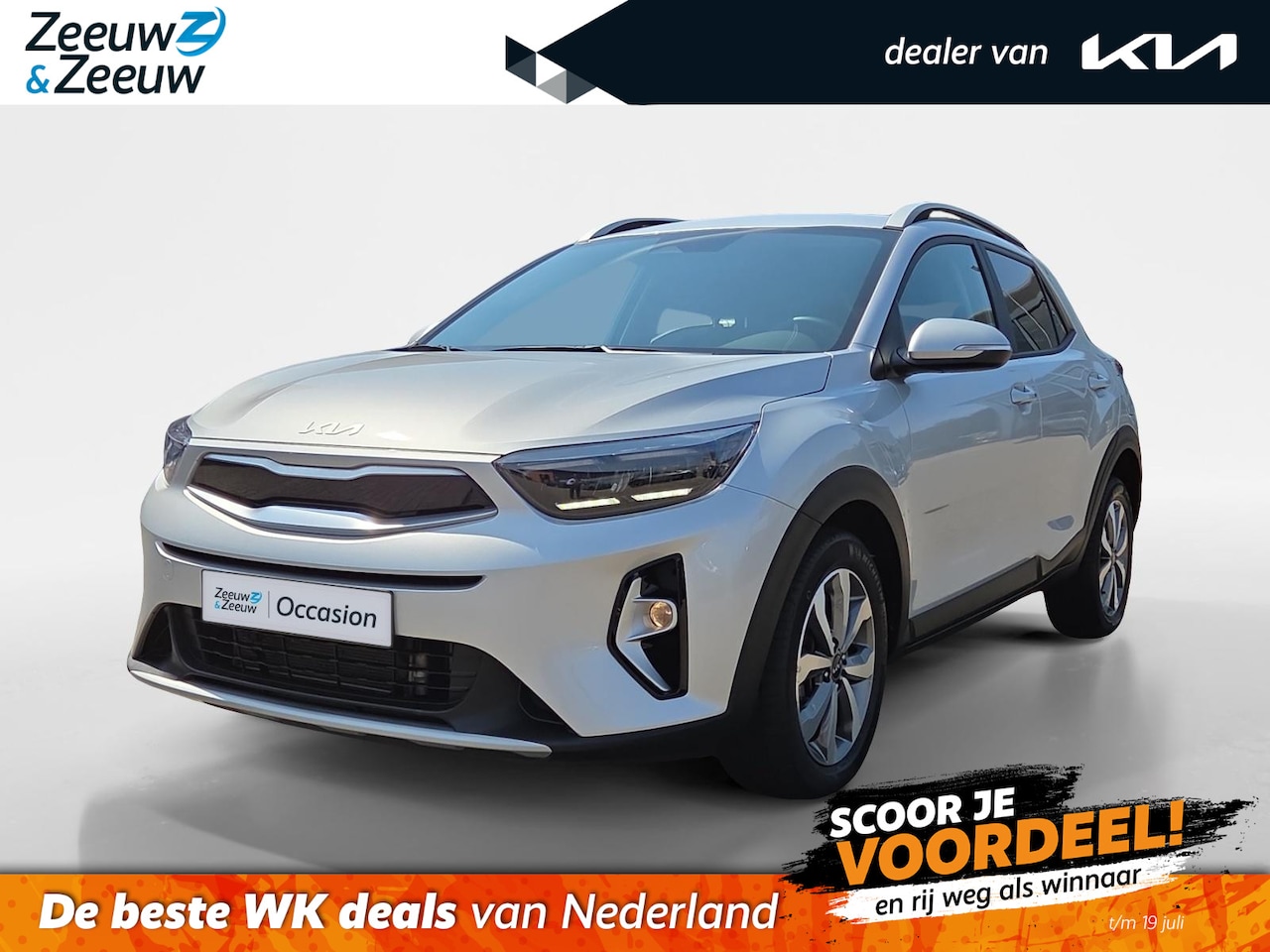 Kia Stonic - 1.0 T-GDi MHEV DynamicPlusLine |Stoelverwarming | Cruise Control Adaptief | Navi | Apple - AutoWereld.nl