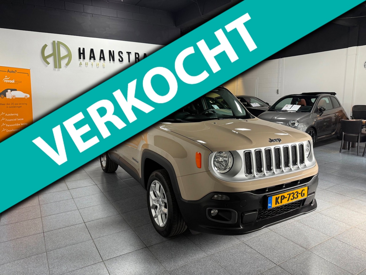 Jeep Renegade - 1.4 MultiAir Limited AWD 170PK Leder Dub-Open dak. - AutoWereld.nl