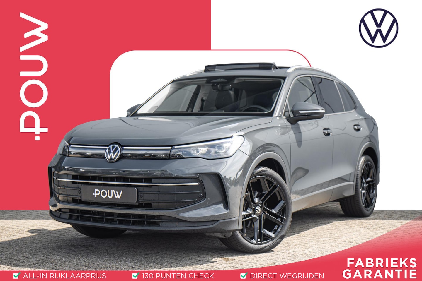 Volkswagen Tiguan - 1.5 eTSI 150pk DSG Life Edition | Panoramadak | Achteruitrijcamera | Voorstoelen & Stuurwi - AutoWereld.nl