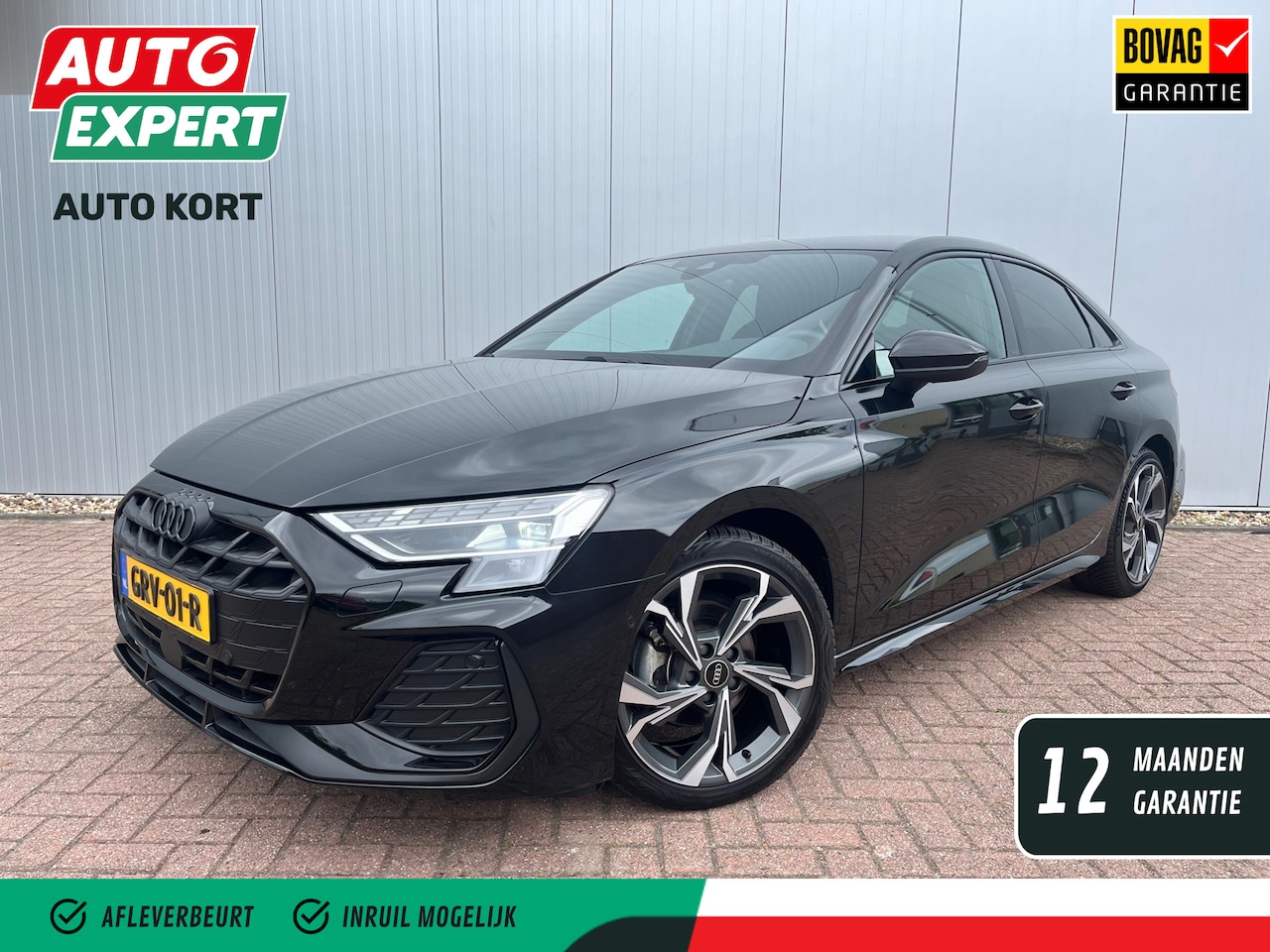 Audi A3 Limousine - 30 TFSI S edition | 18'' 5-spaaks velgen | S-Line exterieur | full-LED | Virtual cockpit | - AutoWereld.nl