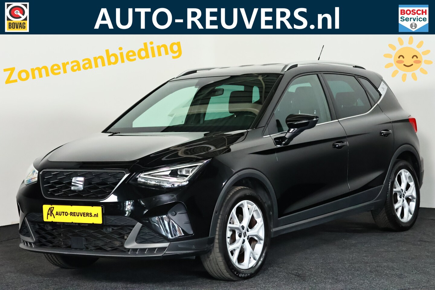SEAT Arona - 1.0 EcoTSI FR Business Connect / LED / Navi / DSG / CarPlay / Cam - AutoWereld.nl