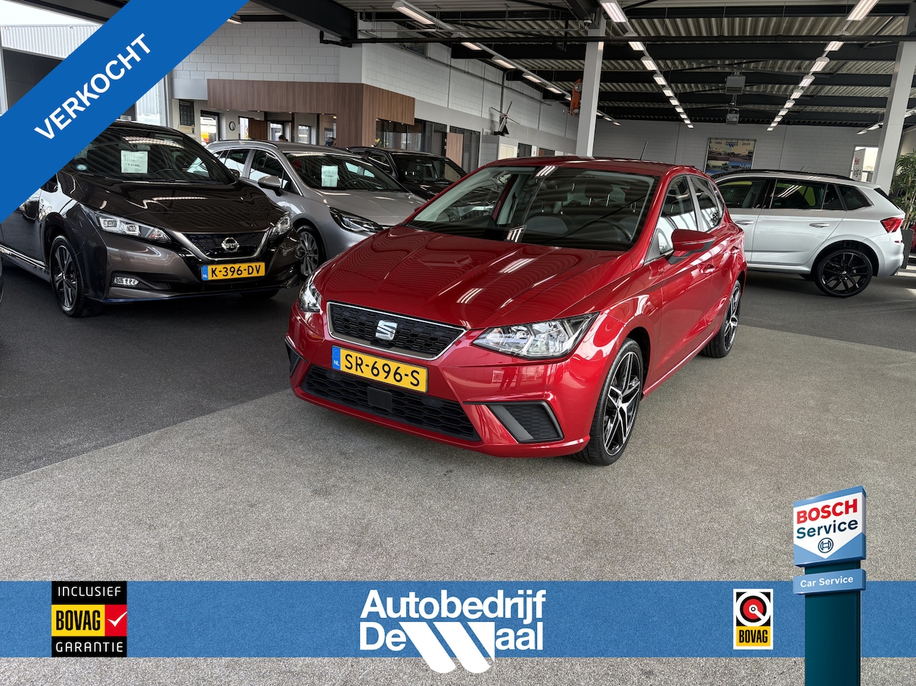 SEAT Ibiza - 1.0 TSi 95pk Style Business Intense 5-drs. CAMERA/CARPLAY/ADAPT.CRUISE/PDC/18INCH - AutoWereld.nl