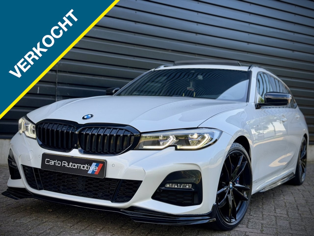 BMW 3-serie Touring - 2.0 M-PERFORMANCE PANO|LASER|HUD|360|H/K|KEYLESS - AutoWereld.nl