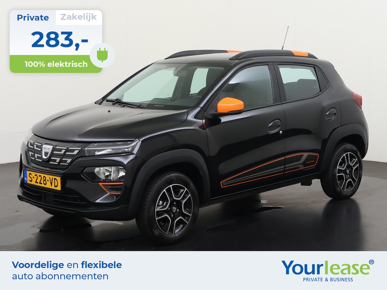 Dacia Spring - Expression 27 kWh | All-in 283,- Private Lease | Direct uit voorraad - AutoWereld.nl